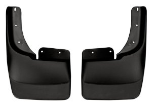 Ford F-150 Heritage Mud Guards - Front - Husky Liners - Custom-Molded, FormFit Design, Husky Shield Film, No-Drill - Paintable Matte Finish - 2004